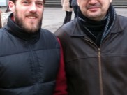 Adam and Zollie - elders from a church in Hungary that we have close links with