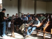 Workshops at Presbyterian Church, Jardim Canadá outside Belo Horizonte