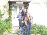 Leonardo Alessandra, Sofia and IIan during their time in the UK