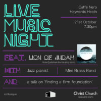 Live Music Night at Caffé Nero Live Music Night at Caffé Nero