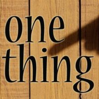 Luke 10:38 to 42 – One Thing Needed (+Amy’s Baptism) Luke 10:38 to 42 – One Thing Needed (+Amy’s Baptism)